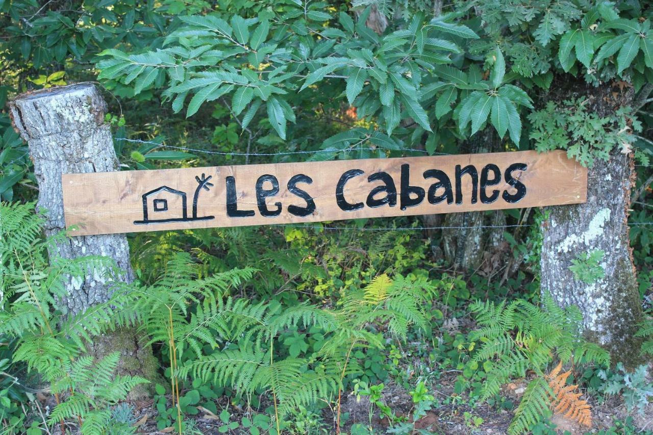 Вилла Les Cabanes De Rouffignac Экстерьер фото